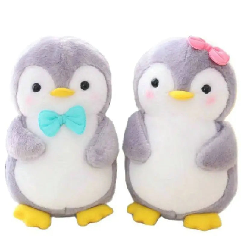 Creative Cudding Fruit Penguin Plush Stuffed Toys Cute Couple Penguin Plush