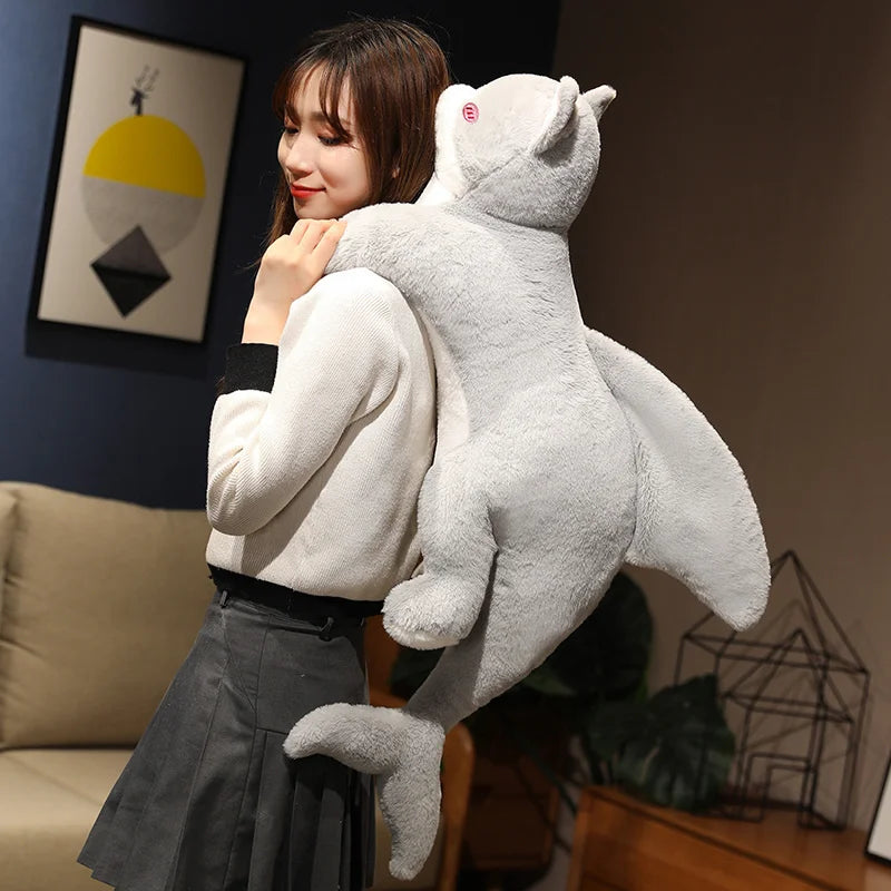 Dive into Dreamland with the Kawaii Shark Cat Plush Toy