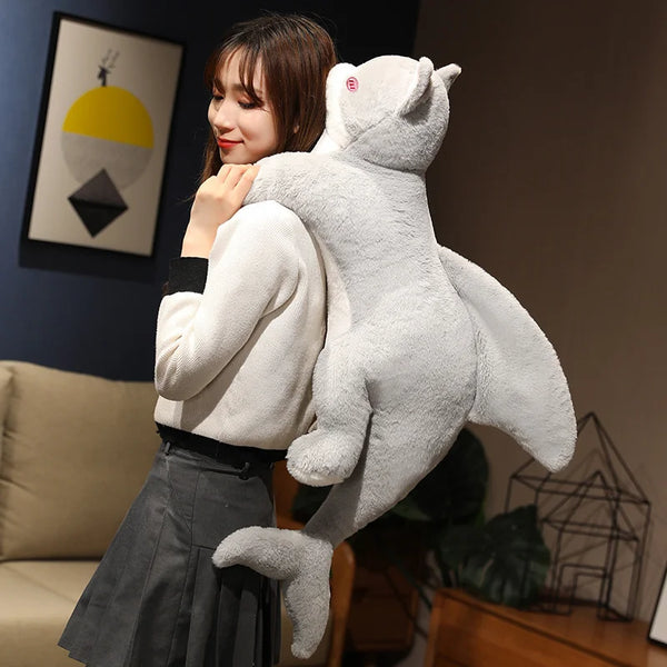Dive into Dreamland with the Kawaii Shark Cat Plush Toy