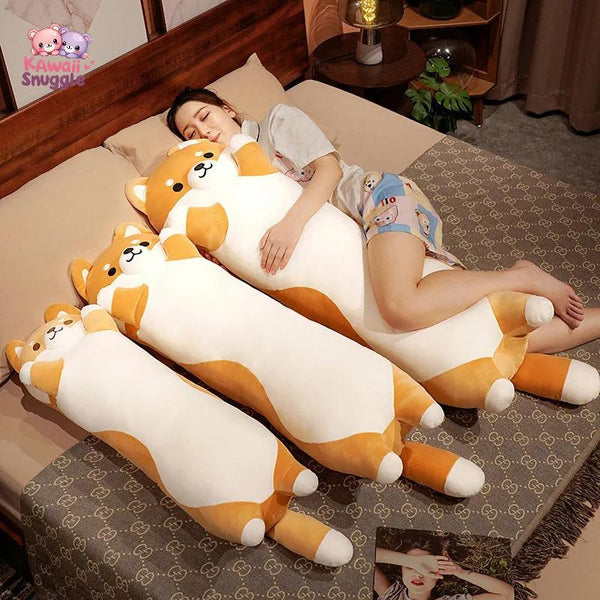 Giant Long Shiba Inu Dog Plush Toy: A Cuddly Companion