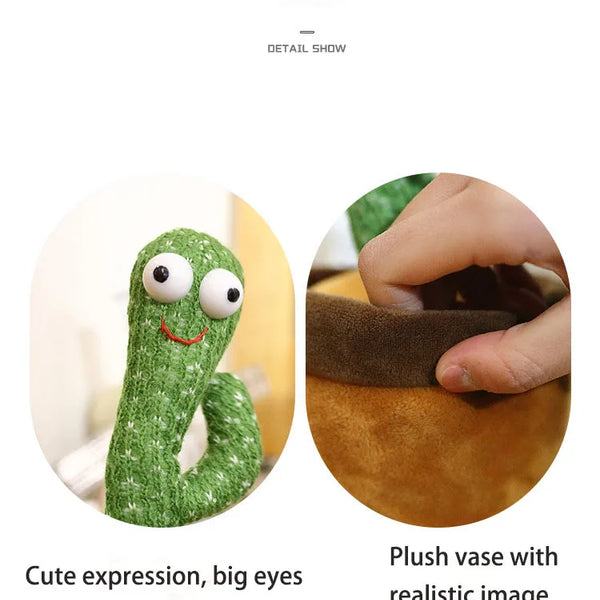 New Dancing Cactus Plush Electric Musical Toy