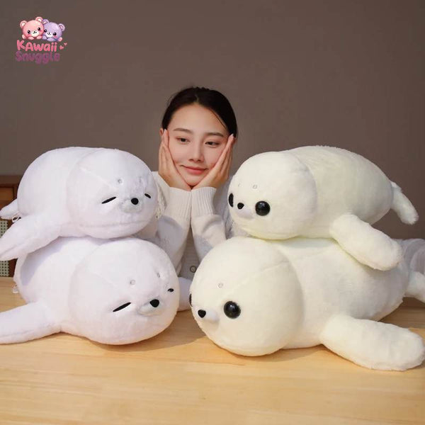 Soft Cute Seals Plush Toy – Hug & Love Your New Ocean Friend