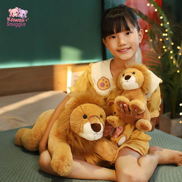 Lion Plush Doll – The King of Cuddles Awaits!