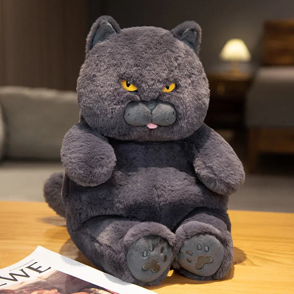 Fat Cat Plush Stuffed Animal Toy – A Chunky Bundle of Love