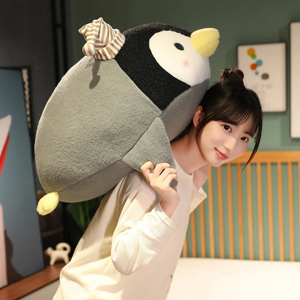 Cute Soft Lying Penguin Plush Toys Stuffed Cartoon Animal Doll Fashion
