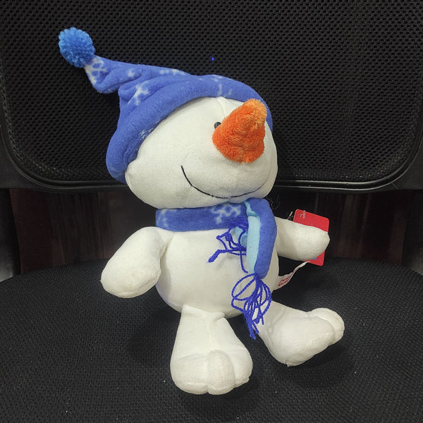 Embrace Winter Magic with the Snowman Plush Doll