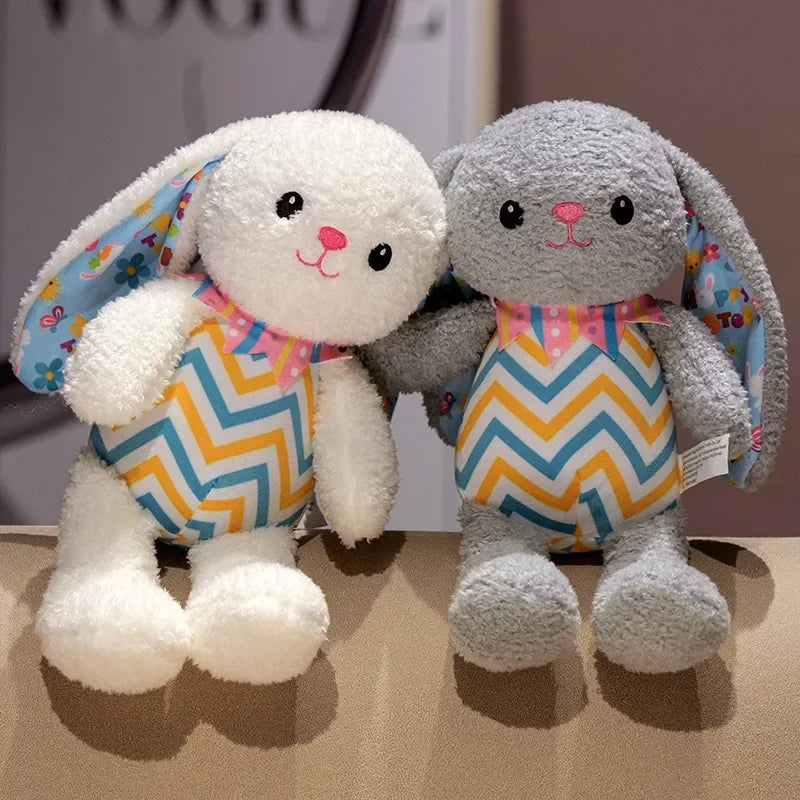 Fluffy Bunny Plush Toy Soft Stuffed Rabbit Doll Cute Baby Sleep Appease Pillow