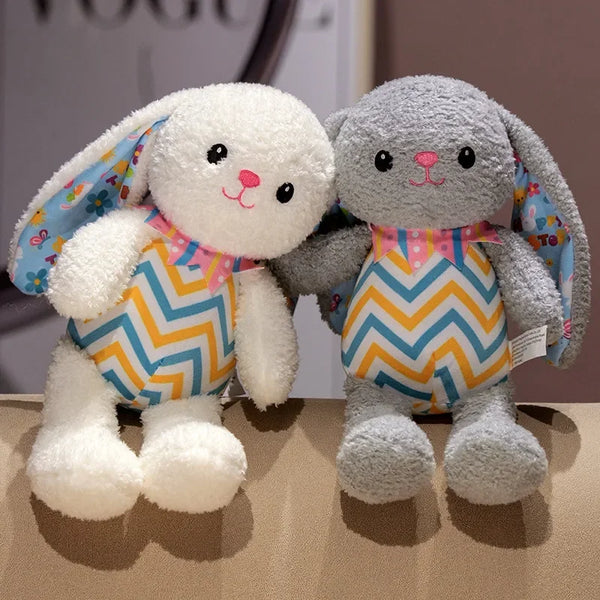 Fluffy Bunny Plush Toy Soft Stuffed Rabbit Doll Cute Baby Sleep Appease Pillow