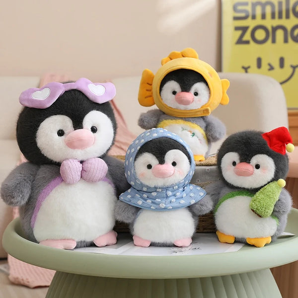Adorable Cartoon Penguin Plush Pillow – Cute Penguin Doll for Kids