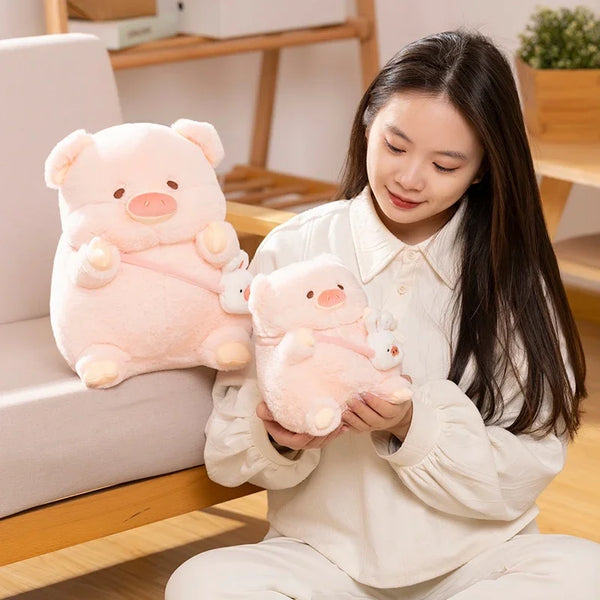 Funny Pig Doll Plush Toy – The Sleepy Snuggle Buddy Every Girl Deserves