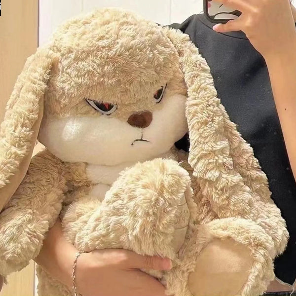 Cute Long Ears Rabbit Plush Toy Sleeping Pillow