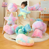 Star Pillow Twist Knotted Plush Cushion – A Cozy Touch of Elegance Kawaii Snuggle