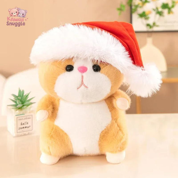 Cute Hamster Wear Hat Plush Toys