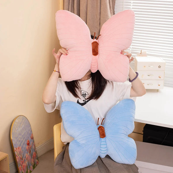 Beautiful Butterfly Plush Pillow Toy Stuffed Animals Butterfly Toys Cushion