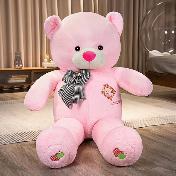60-80cm Kawaii Star Moon Teddy Bear Plush Toy Giant Stuffed Animals Birthday Valentines Day Gift Soft Pillow Dolls Grilfriend