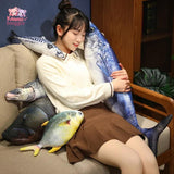 Giant Simulation Trout Fish Plush Toy: A Whimsical Ocean Adventure Kawaii Snuggle