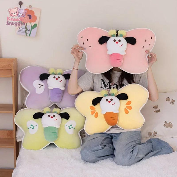 Butterfly Doggo: Adorable Dog Butterfly Plush!