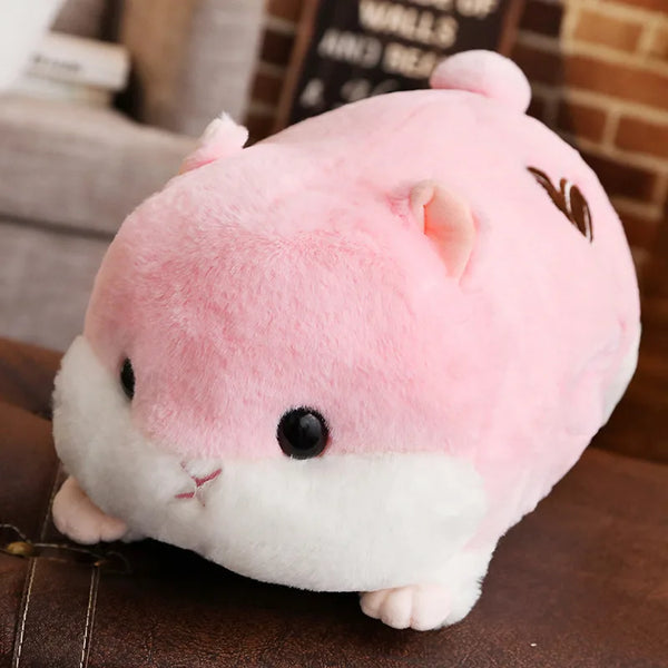 Big Size Doll Cartoon Hamster Plush Toy Soft Stuffed Animals Pillow