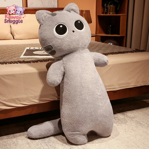 Long Giant Cats Plush - Ultra-Soft & Huggable Delight