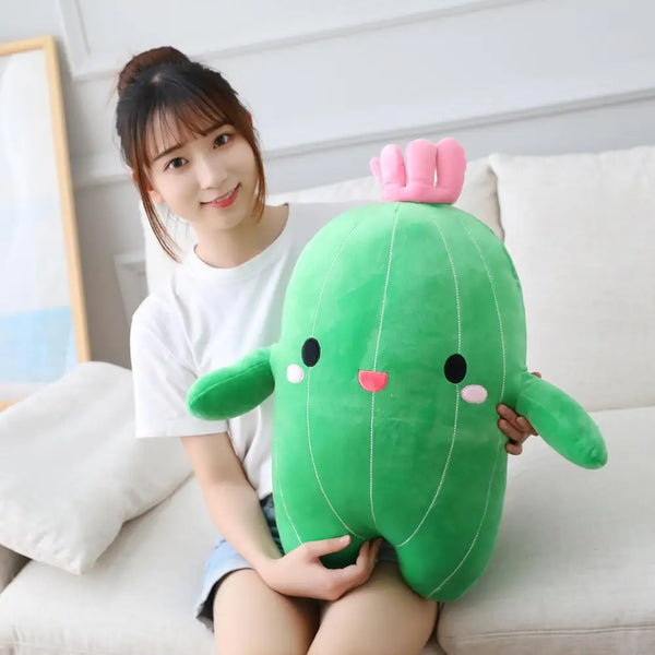 Cartoon Cactus Plush Toys – Where Softness Meets the Desert Sun
