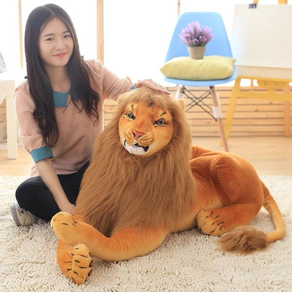 Giant Plush Leo Lion – Your Ultimate Cuddle Companion