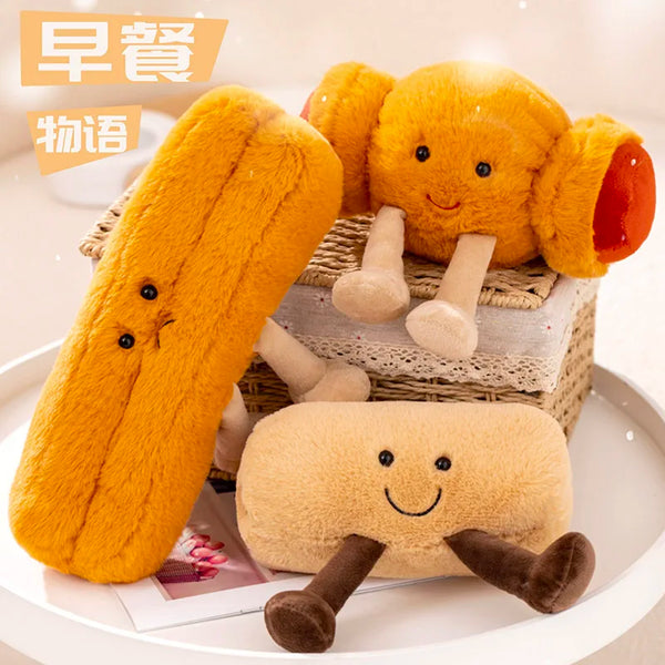 Cookies Sausage Bread Plush Food Toy Stuffed Chinese Fried Dough Sticks Decor Doll
