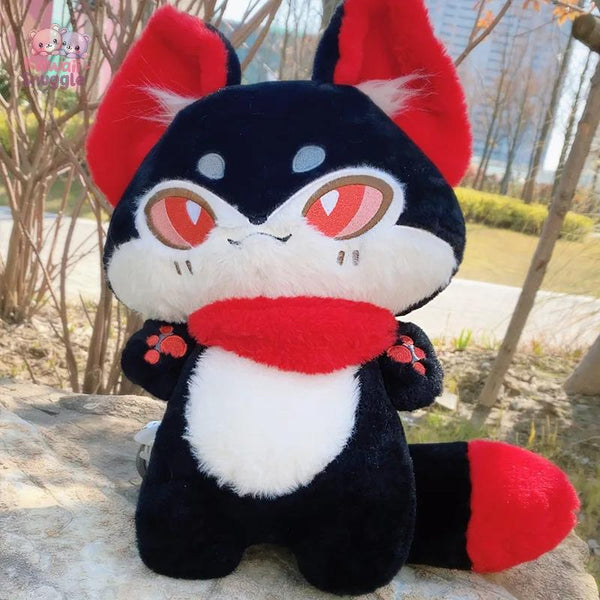Kawaii Emotion Wolf Plush – Your Fiercely Adorable Companion!