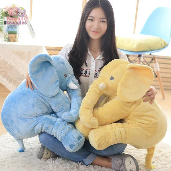 Cuddly Plush Elephant Doll – A Gentle Friend for Snuggles