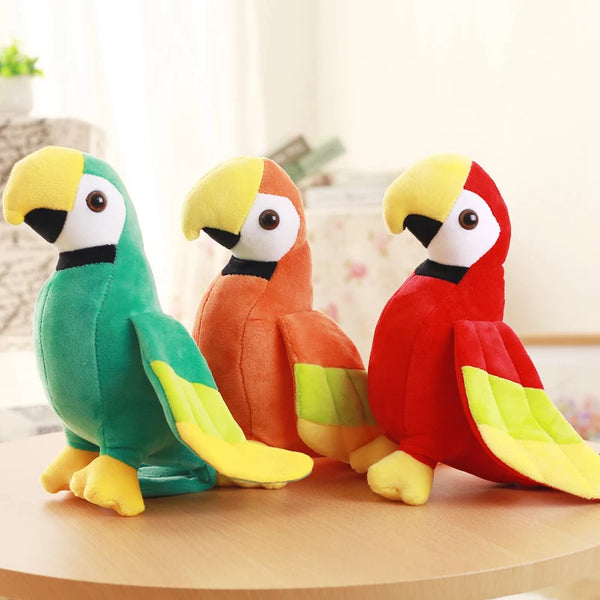 Cute Lifelike Rio Macaw Parrot Plush Toy – A Colorful Friend for All Ages