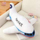 Large Size Simulation Airplane Plush Toys – Soft & Cozy Aircraft Pillow!