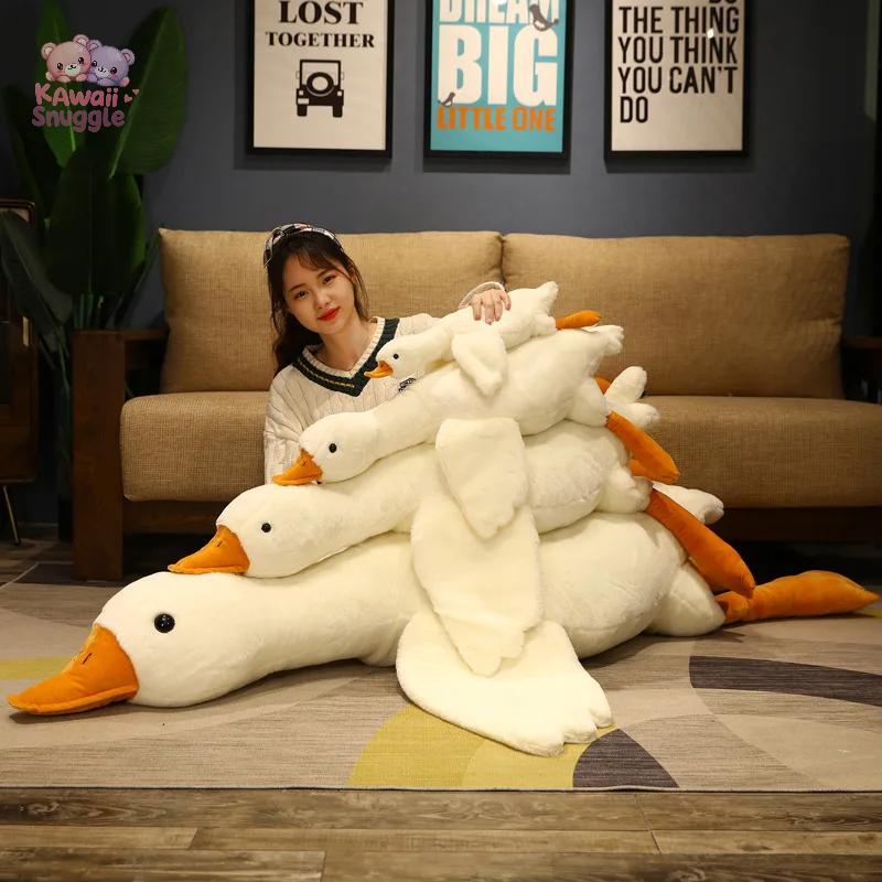 Swan Fluffy Plush Toys – A Hug of Elegance and Comfort
