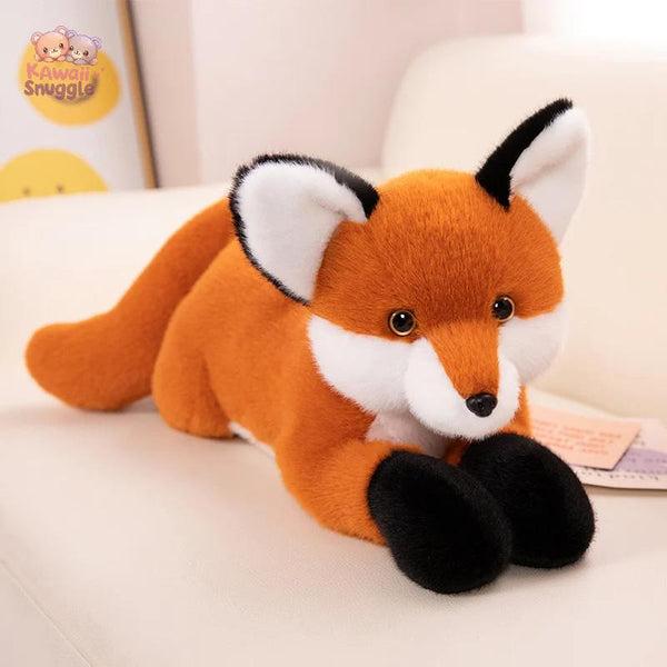 Adorable Cartoon Fox Plush Toy - Huggable Long Tail Doll for All Ages!