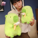 Green Capybara Plush Doll – Your Whimsical Cuddle Buddy! Kawaii Snuggle