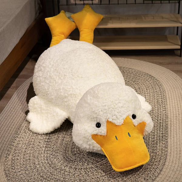Big Stuffed Animal Duck Plush Toys Soft Pillow Mat