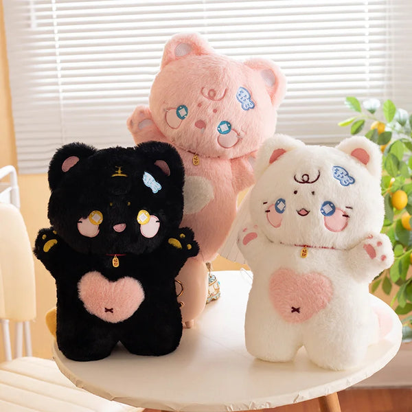 Kawaii Cat Plush Toy Pillow Stuffed Animal Cat Nap Cushion Home Decor