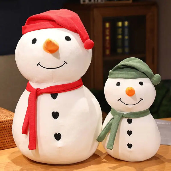 Embrace Winter Magic with the Snowman Plush Toy
