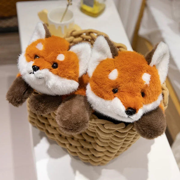 Crouching Sloth Plush Toy Kawaii Fox Doll Pillow Kids Birthday Christmas Gift