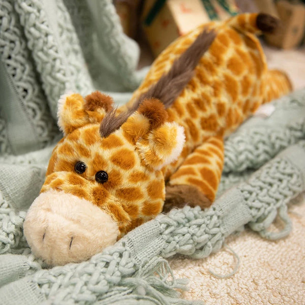 Giant Fluffy Giraffe Plush Toys Sleeping Pillow Cute Animal Stuffed Wild Giraffe Dolls