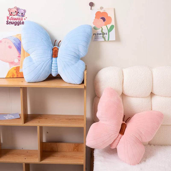 Beautiful Butterfly Plush Pillow – A Soft Touch of Elegance Kawaii Snuggle