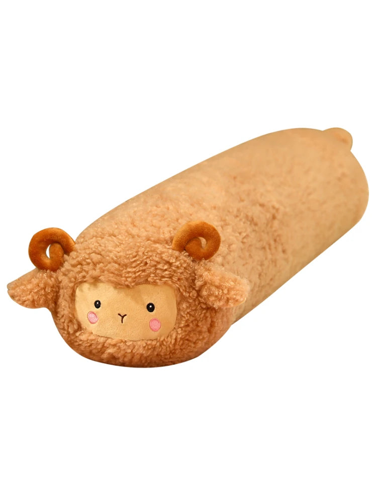 Long Hug Pillow Cushion Alpaca Stuffed Animal Sheep Plushies Sleeping Pillow Birthday