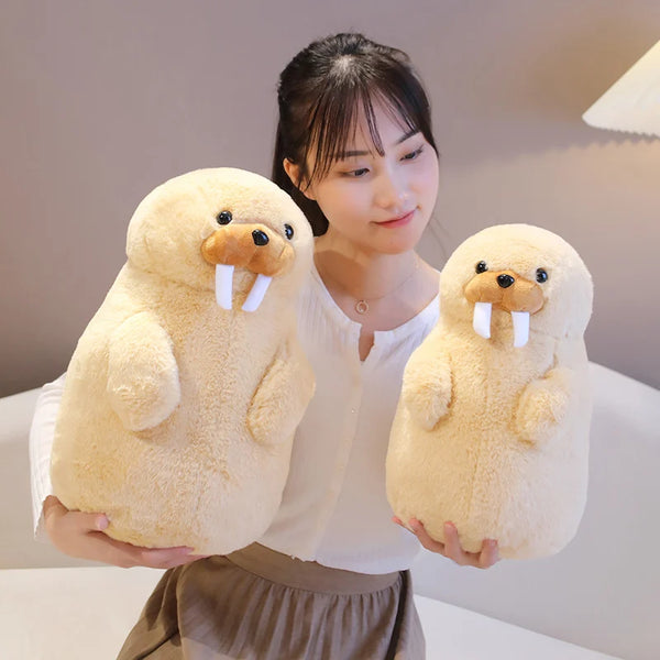 Walrus Penguin Plush Pillow Stuffed Dolls Creative Birthday Gift Animal Plush Toys