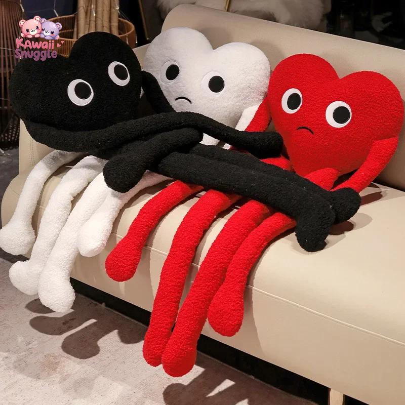 Long Legs Love Heart Shape Pillow: A Heartfelt Gift for Loved Ones Kawaii Snuggle