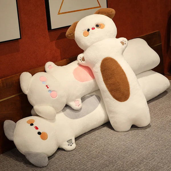 Kawaii Puppy Dog Doll Plush Toy Long Soft Fluffy Doggy Cartoon Animal Toy