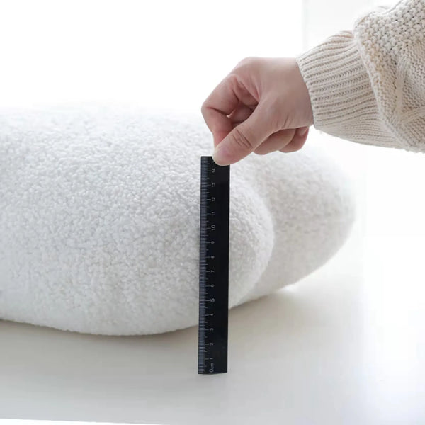 Decoration Soft Cute Nordic Style White Cloud Shaped Cushion Bedding Sofa Cute Home Throw Pillow Stuffed Plush Toys Gift
