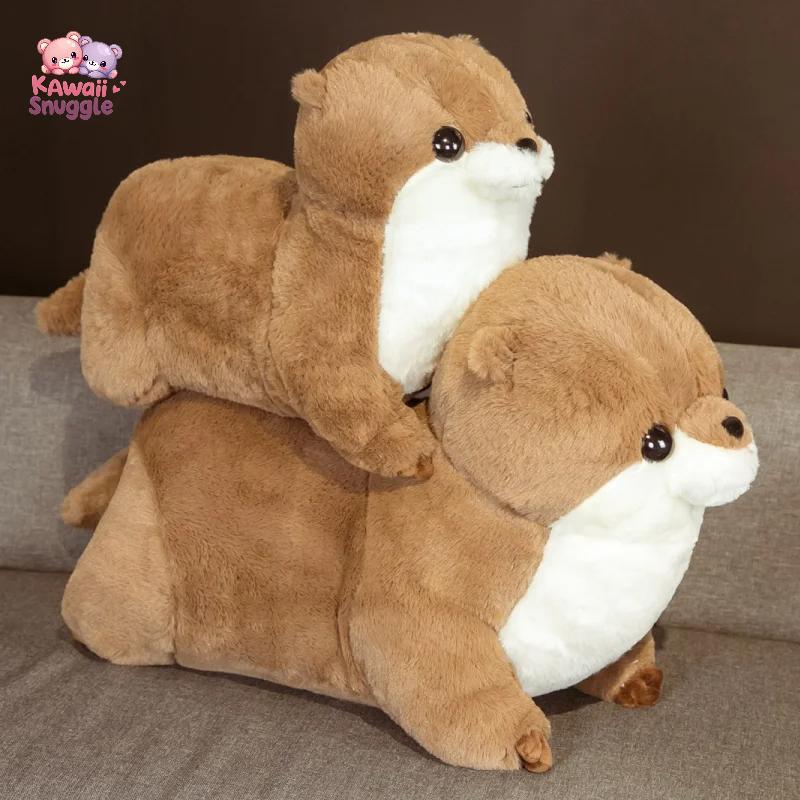 Cute Lutra Plush Toys – Your Adorable Otter Companion! couple Kawaii Snuggle