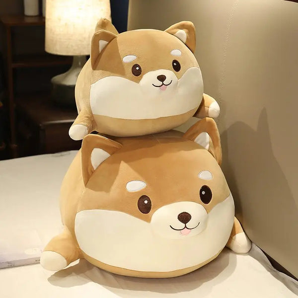 Giant Corgi Dog Plush Pillow – Soft Shiba Inu Gift for Kids