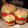 Cartoon Hamburger Chicken Pillow – A Delightful Plush for All Ages