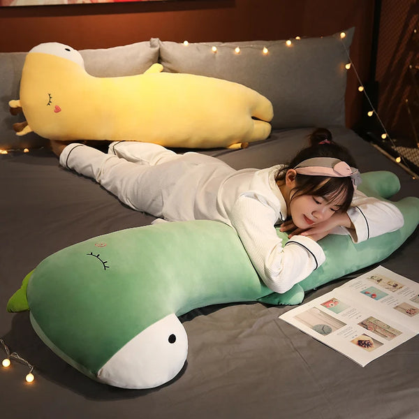 Creative Unicorn Giraffe Plush Toys Long Pillow Sleepping Cushion Stuffed Cloth Dinosaur