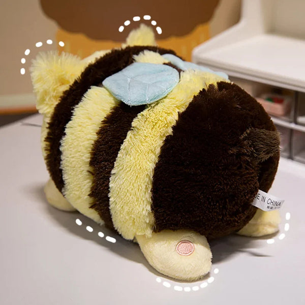 Cute Bee Beetle Mantis Plush Toy Cartoon Insect Plush Doll For Boys And Girls Creative Birthday Gift Room Decoration