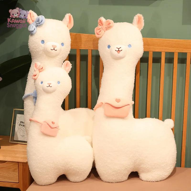 Kawaii Alpaca Plush Toys – The Fluffiest Cuddle Buddy!